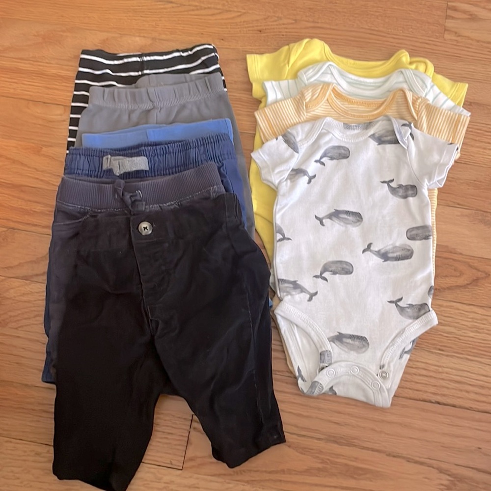 Carter Clothes 0-3 month